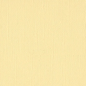 Papier 30x30 Texturé Chiffon - Jaune Paille – Bazzill