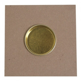 Bougeoir carré en MDF 10 x 10 cm– Artemio