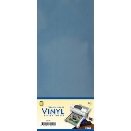 Premium Mirror Vinyl Sticky Sheets Ice 2 f - Jeje Produkt