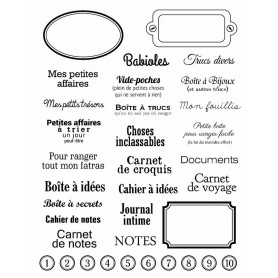 Tampons Etiquettes - Artemio 