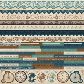 Cardstock Stickers Betsy's Couture 30x30 - Kaisercraft