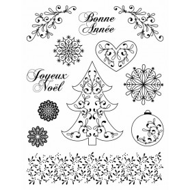 Tampons Noël Elégant - Artemio 