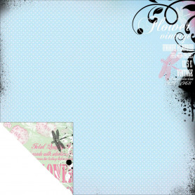 Papier 30x30 Mulberry 1f – Collection Lavender Haze Kaisercraft