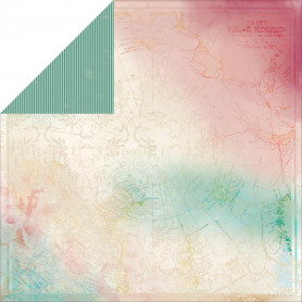 Papier 30x30 Mesmerise 1f – Collection Enchanted Garden Kaisercraft
