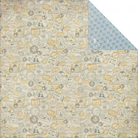 Papier 30x30 Check In 1f – Collection Now Boarding Kaisercraft