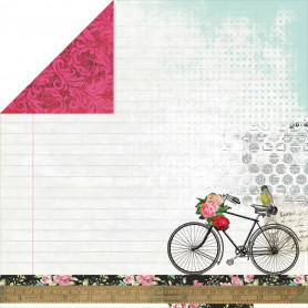 Papier 30x30 Layers 1f – Collection Kaleidoscope Kaisercraft