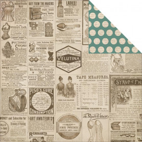 Papier 30x30 Kitten Heel 1f – Collection Betsy's Couture Kaisercraft