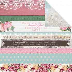 Papier 30x30 Miss 1f – Collection Oh So Lovely Kaisercraft