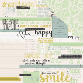 Papier 30x30 Belief 1f – Collection Me Kaisercraft