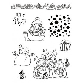 Tampons Bonhomme de neige - Artemio 