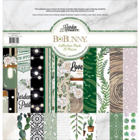 Set de papier 30x30 Garden Party 20f - Bo Bunny