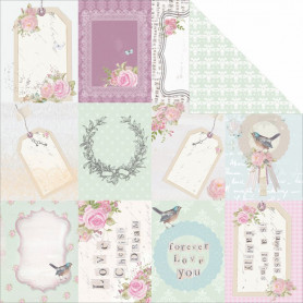 Papier 30x30 Desire 1f – Collection True Romance Kaisercraft