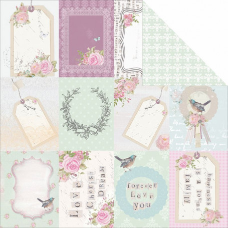 Papier 30x30 Desire 1f – Collection True Romance Kaisercraft