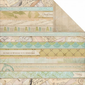 Papier 30x30 Stories 1f – Collection Heirloom Kaisercraft