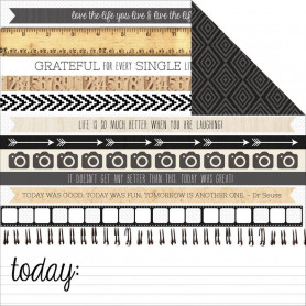 Papier 30x30 Nowadays 1f – Collection Hello Today Kaisercraft