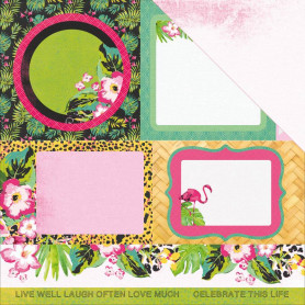 Papier 30x30 Malibu 1f – Collection Say Aloha Kaisercraft