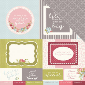 Papier 30x30 Gate 1f – Collection Secret Garden Kaisercraft