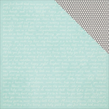Papier 30x30 Noah 1f – Collection Little One Kaisercraft