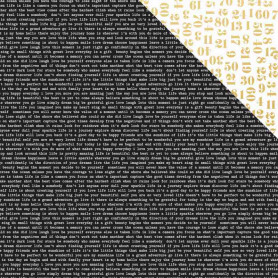 Papier 30x30 Sheen 1f – Collection A Touch of Gold Kaisercraft
