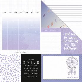 Papier 30x30 Lilac 1f – Collection My Year My Story Kaisercraft