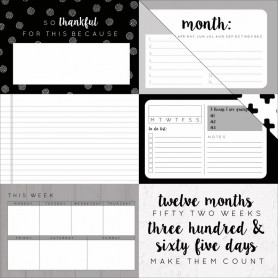 Papier 30x30 To Do 1f – Collection My Year My Story Kaisercraft