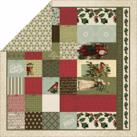 Papier 30x30 Babbo Natale 1f – Collection St. Nicholas Kaisercraft