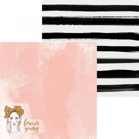 Papier 30x30 Young 1f – Collection Boho Dreams Kaisercraft