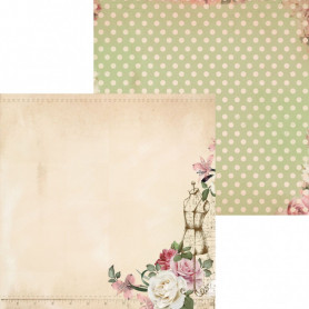Papier 30x30 Mannequin 1f – Collection Mademoiselle Kaisercraft