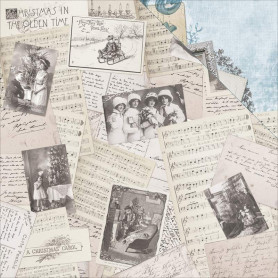 Papier 30x30 Snowy 1f – Collection Frosted Kaisercraft