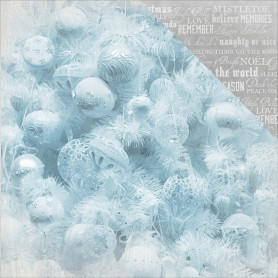 Papier 30x30 Frozen 1f – Collection Frosted Kaisercraft