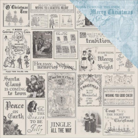 Papier 30x30 Artic 1f – Collection Frosted Kaisercraft