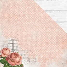 Papier 30x30 Belle 1f – Collection Ooh La La Kaisercraft