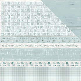 Papier 30x30 Precious 1f – Collection Peek-a-Boo ! Kaisercraft