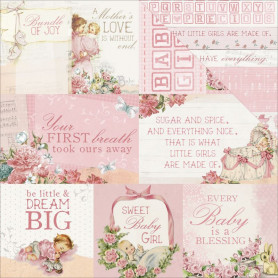 Papier 30x30 Young One 1f – Collection Peek-a-Boo ! Kaisercraft