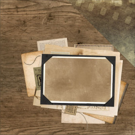 Papier 30x30 Picturesque 1f – Collection Keepsake Kaisercraft