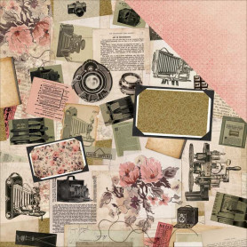 Papier 30x30 Collage 1f – Collection Keepsake Kaisercraft