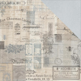 Papier 30x30 R.S.V.P. 1f – Collection Romantique Kaisercraft