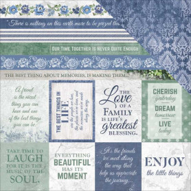 Papier 30x30 Blessings 1f – Collection Wandering Ivy Kaisercraft