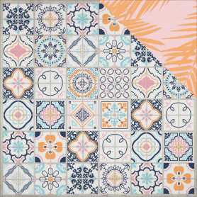 Papier 30x30 Ceramic 1f – Collection Havana Nights Kaisercraft