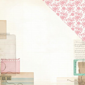 Papier 30x30 Needlework 1f – Collection Miss Betty Kaisercraft