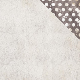Papier 30x30 Lacey 1f – Collection Pen & Ink Kaisercraft