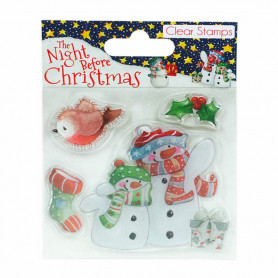 Tampons Snowmen The Nihgt Before Christmas - Helz Cuppleditch