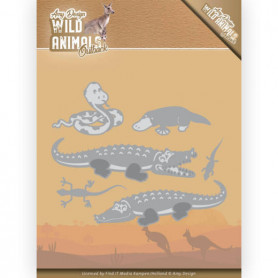 Dies Crocodile 6 pièces - Wild Animals Outback - Amy Design