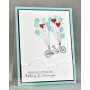 Combo Tampons et dies Carried Away - Taylored expressions Stamp & Die
