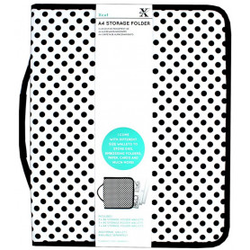 Classeur de rangement A4 avec 9 pochettes - Xcut Storage Folder