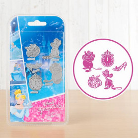 Dies Cinderella Embellishments 5pc - Disney Princess