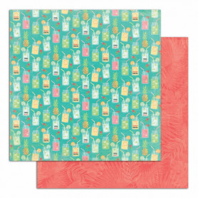 Papier 30x30 Tropical Paradise 4 - 1f - Toga