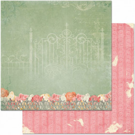 Papier 30x30 Iron 1f - Aryia's Garden - Bo Bunny