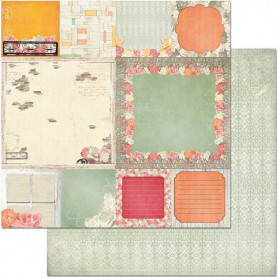 Papier 30x30 Spring Time 1f - Aryia's Garden - Bo Bunny