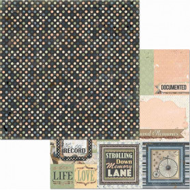 Papier 30x30 Generations 1f - Once Upon A Lifetime - Bo Bunny